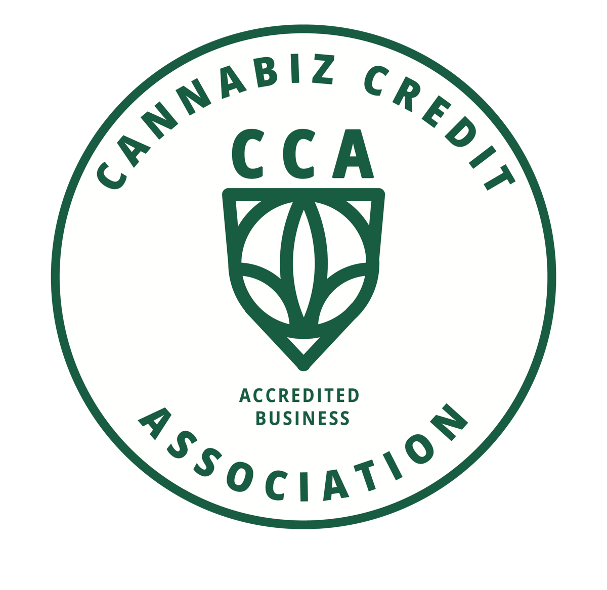 CCA Badge Circle White