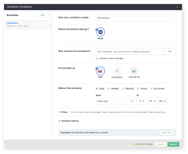 Flourish Software_Cannabis Analytics_Schedule