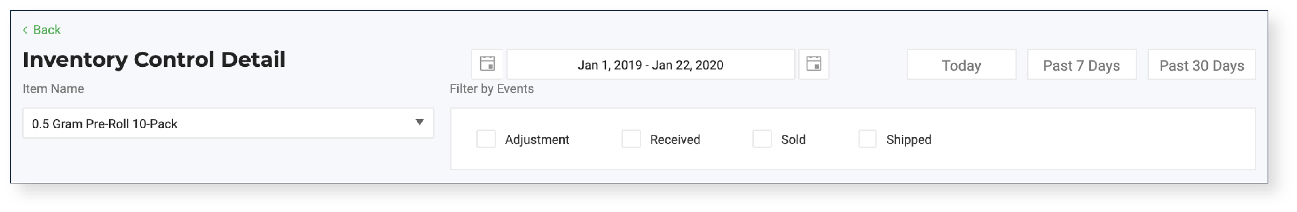 Flourish Software_Inventory Control