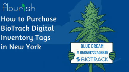 How to Purchase BioTrack Digital Inventory Tags in New York