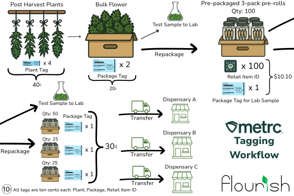 Metrc Tagging Visual