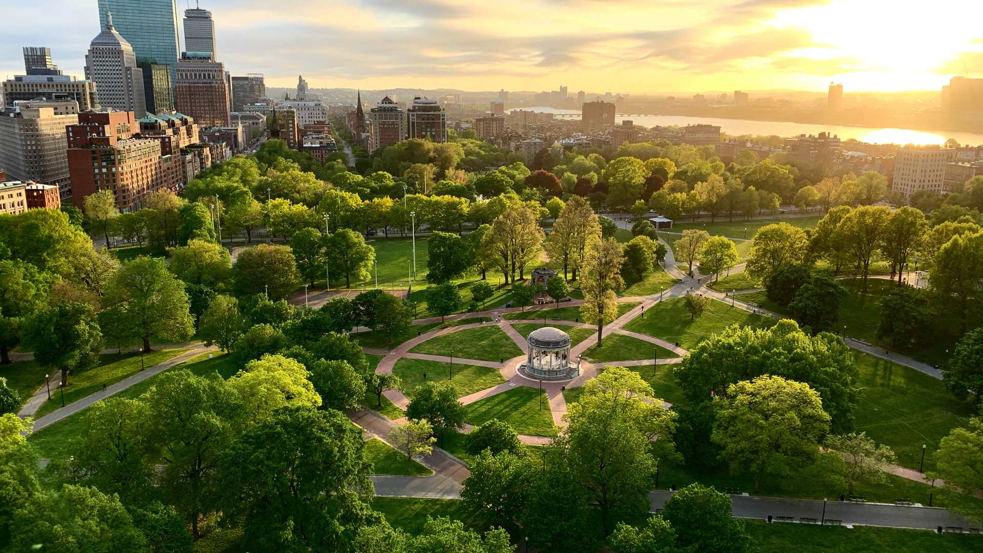 Massachusetts State Page Background